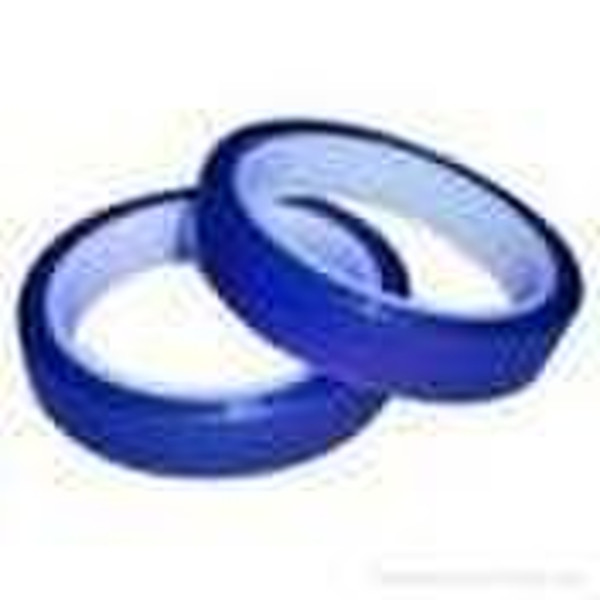 Blue polyester masking tape