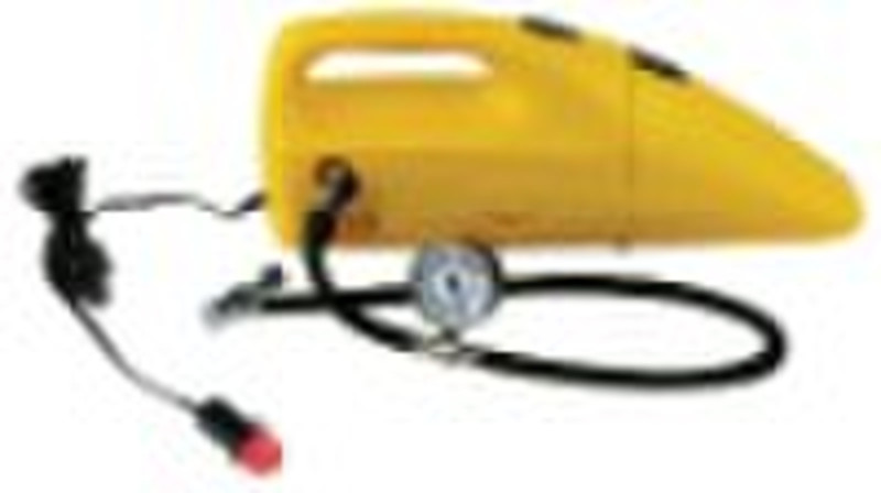 2 in 1 vacuum cleaner with compressor