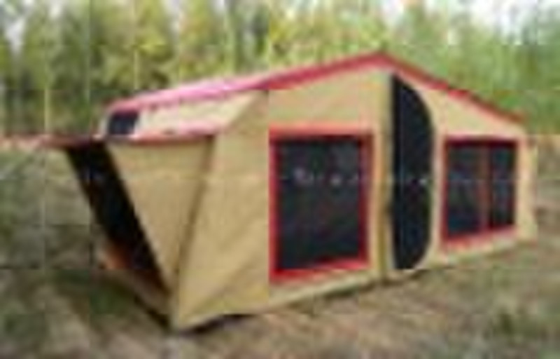 Camper trailer tent