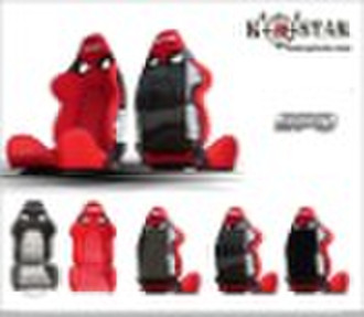 Racing Car Seat (SPQ) Rot, Carbon Fiber