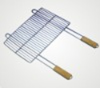 BBQ net with wooden handle(A)