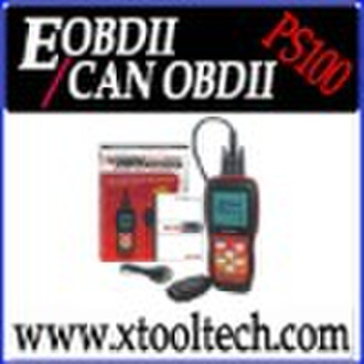 [Xtool] PS100 OBDII/EOBDII Code Reader/Red and bla