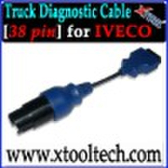 [Xtool] Professional Iveco 38PIN OBDII  Cable HOT