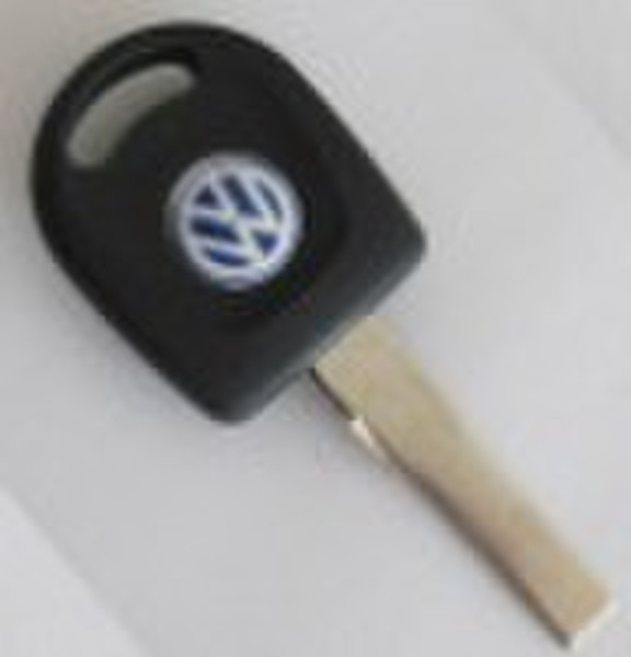VW Passat transponder key shell with light