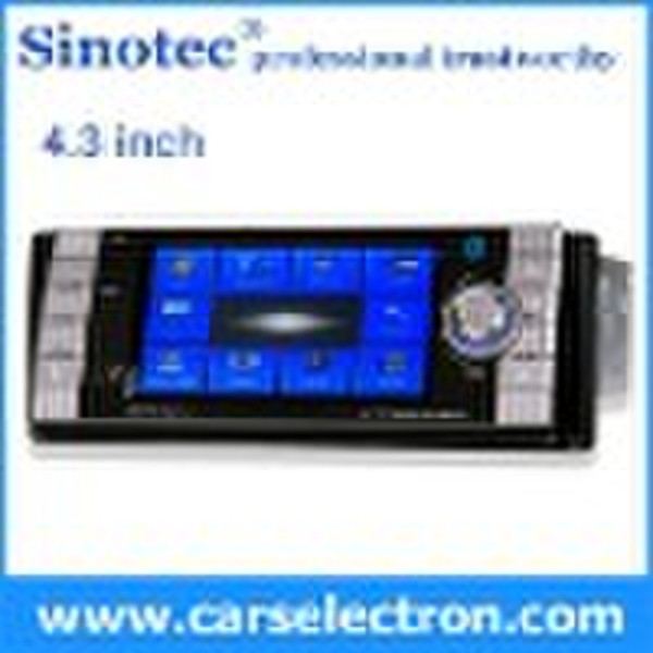 4.3 inch with gps car audio