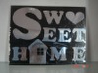 polystyrene mirror sticker