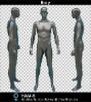 Glas-Stahl-Männer Body Model