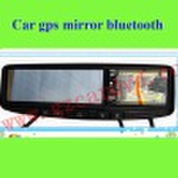 4.3 inch car mirror with gps bluetooth WS-430HA