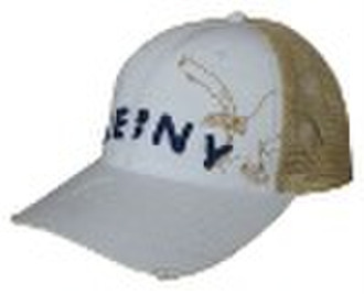 cotton embroidery trucker cap