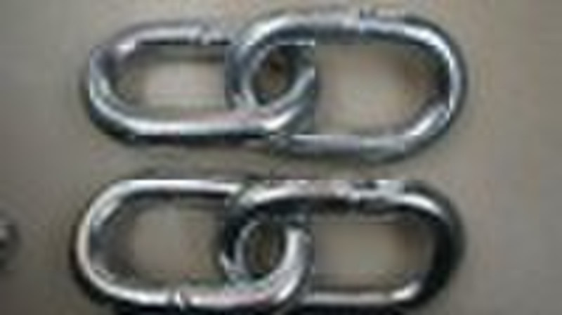 British standard ordinary mild steel welded link c