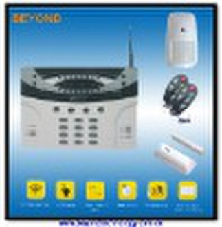 Wireless home burglar alarm system with good and c