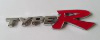 TYPER chrome badge