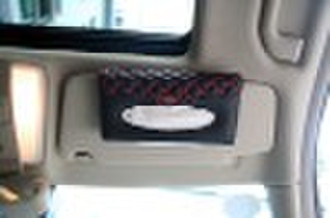 Rich unique design car tissue box with sunvisor