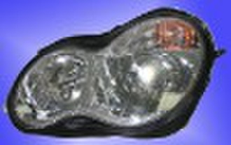 HEAD LAMP (КРИСТАЛЛ, СЕРЫЙ) для BENZ W203 / C 2000 "