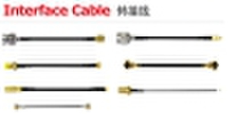 Coaxial pigtail cable