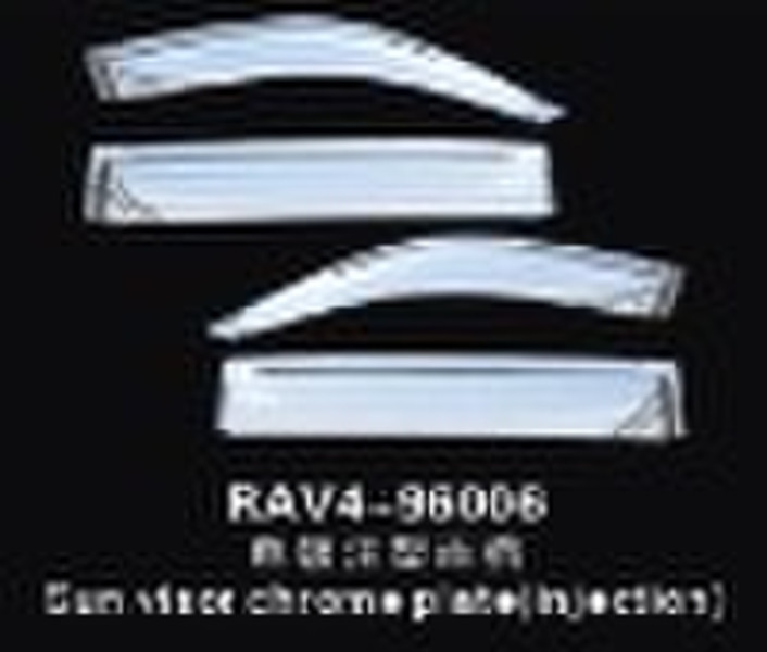 Sun visor chrome platefor TOYOTA RAV4-96(4 DOORS)