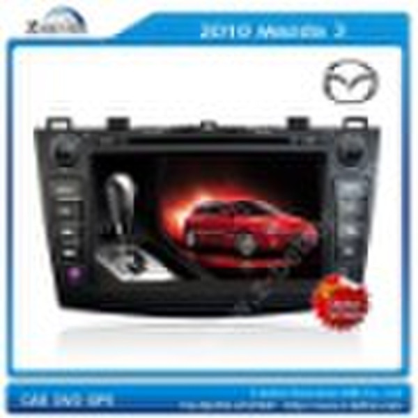 8inch新Mazda3车上的DVD播放机、汽车音频gps家庭暴力