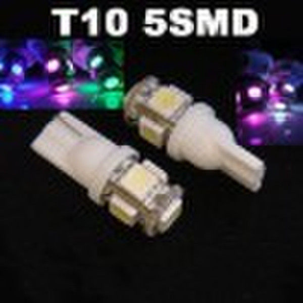 T10 5SMD auto LED-Licht, Auto LED-Birne, LED Auto lam