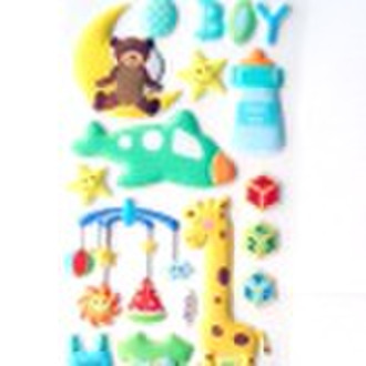 Children Cartoon  Puffy Stickers