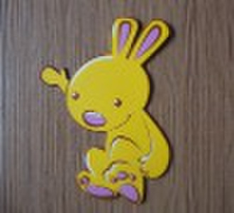 Cute Rabbit fridge magnet