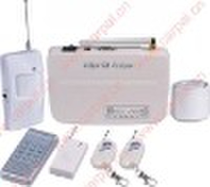 Wireless GSM home alarm system