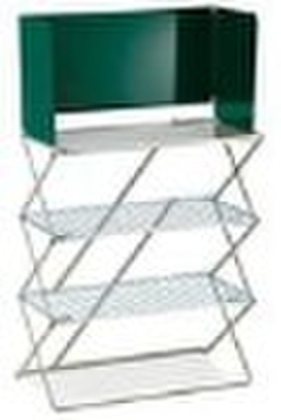 Collapsible 3 Tier Kitchen Stand with Wind Shield