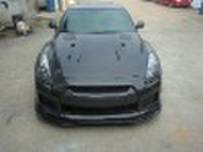 Hood for Nissan GTR-R35 of the Carbon fiber