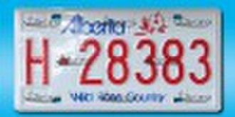 License Number Plate