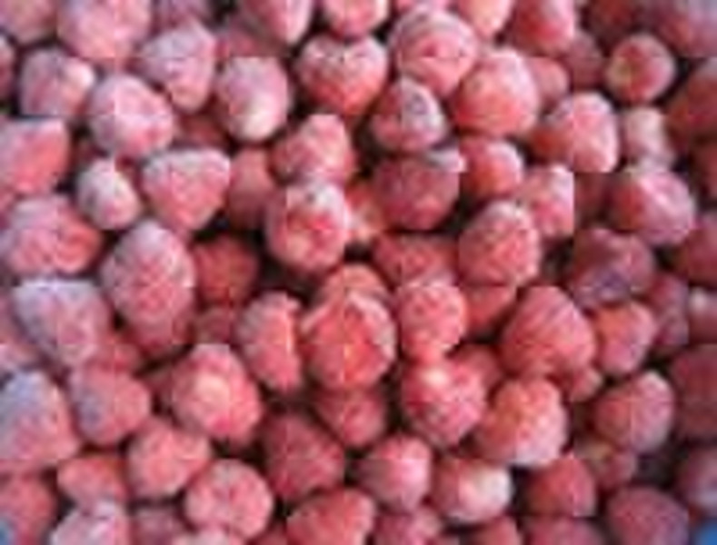 Gefrorene Erdbeeren