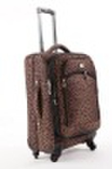 600D carry-on leopard luggage