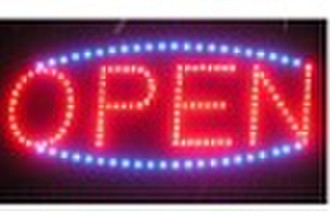 indoor open led sign