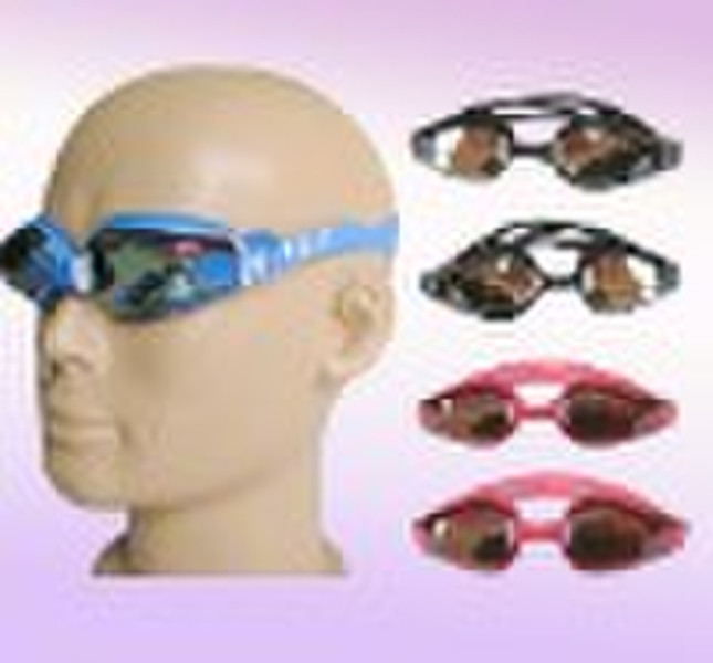 latest sports silicone swimming goggles