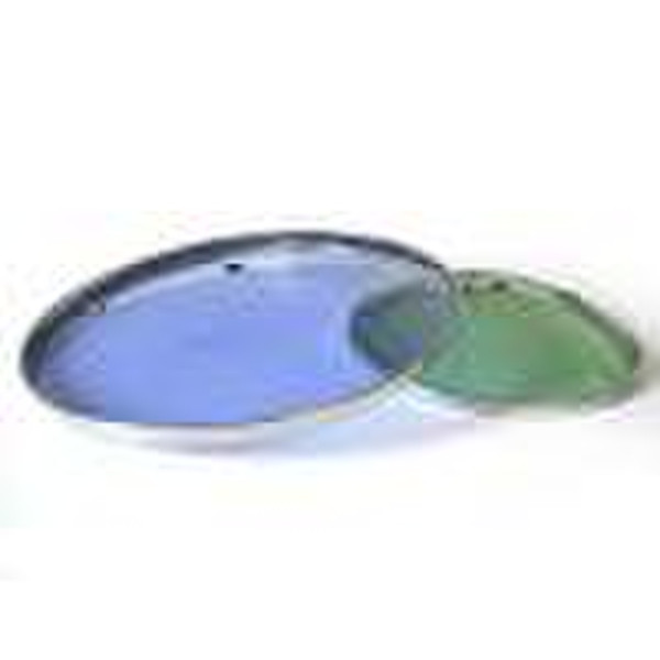 Blue & Green Tempered Glass Lid
