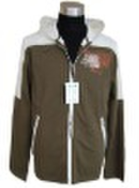 Men Full Zipper Hoody Jacket