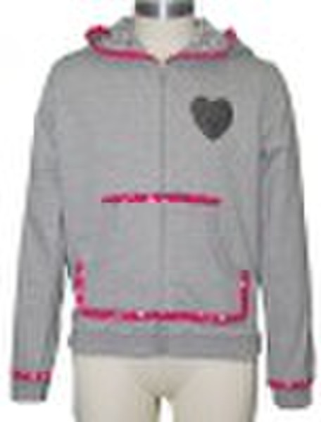 Child Hooded Wear with Sequins Embroidery