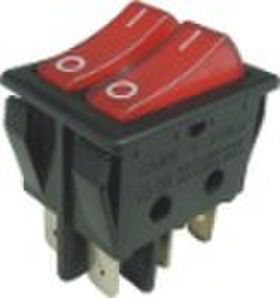 R-210-D5L-BR-220 rocker switch