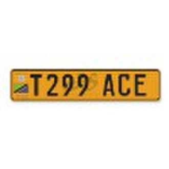 Car License Plate JS0009