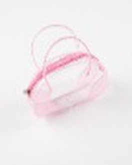 transparent cosmetic PVC bag