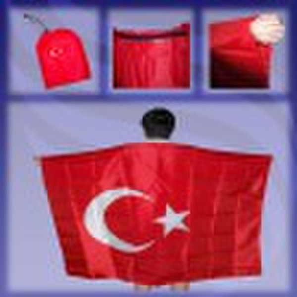 turkey Körper flag cape