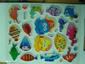 Puffy Self-Adhesive Stickers