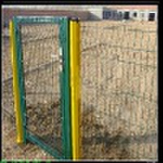 PVC coated fence gate(double/single)