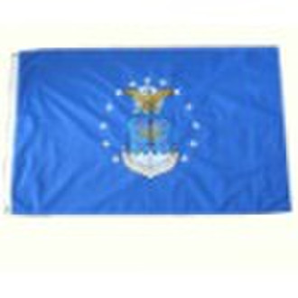 US Airforce Stickerei flag