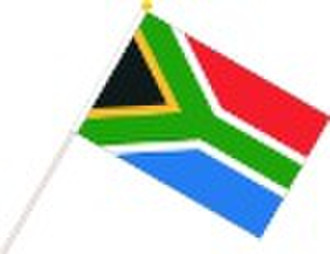 Südafrika hang waving flag