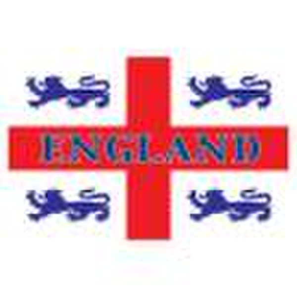 4 Lions England Autofahne