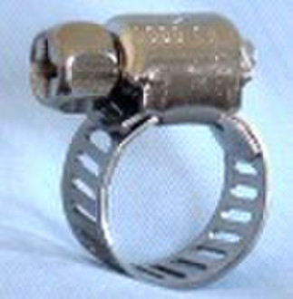 American mini-type stainless steel hose clamp