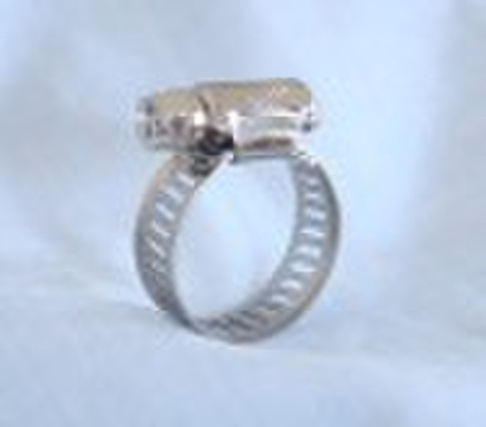 American type stainless steel Hose Clamp ( Medium