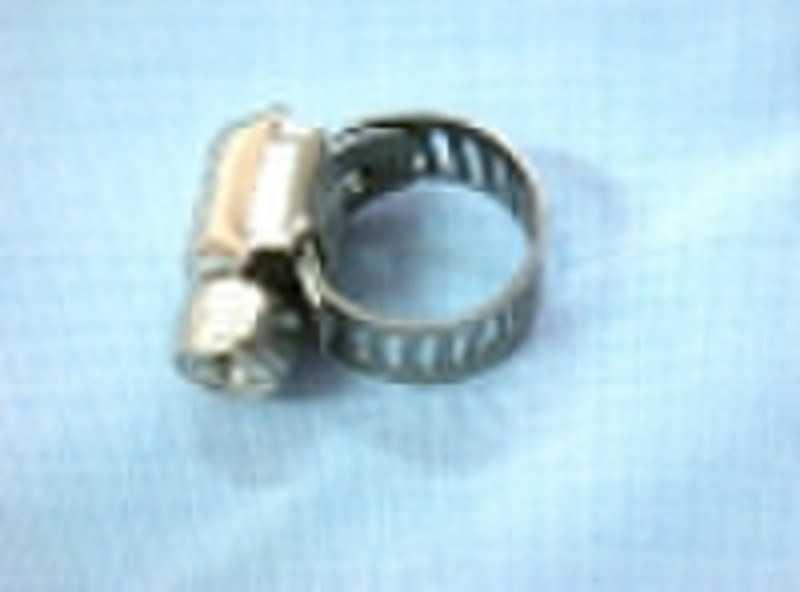 American Type Hose Clamp With Nickle Plated Screw