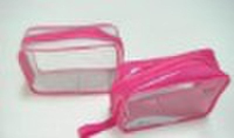 clear pvc cosmetic bag