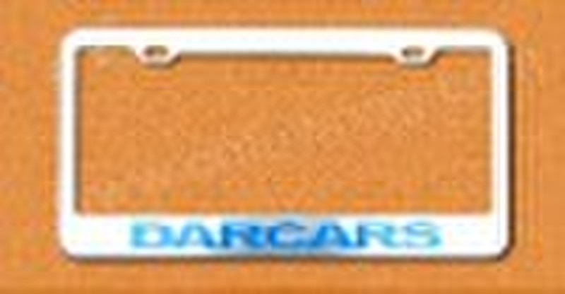 License Plate Frame (Aluminiumlegierung)