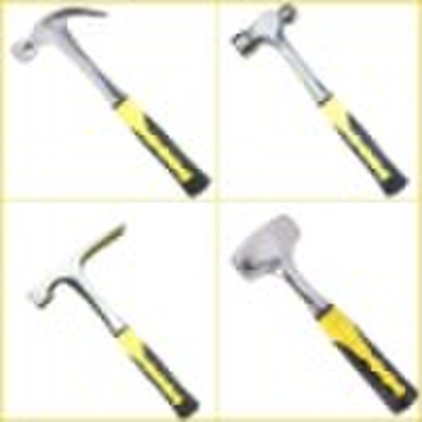 One piece ball peen hammer hand tools